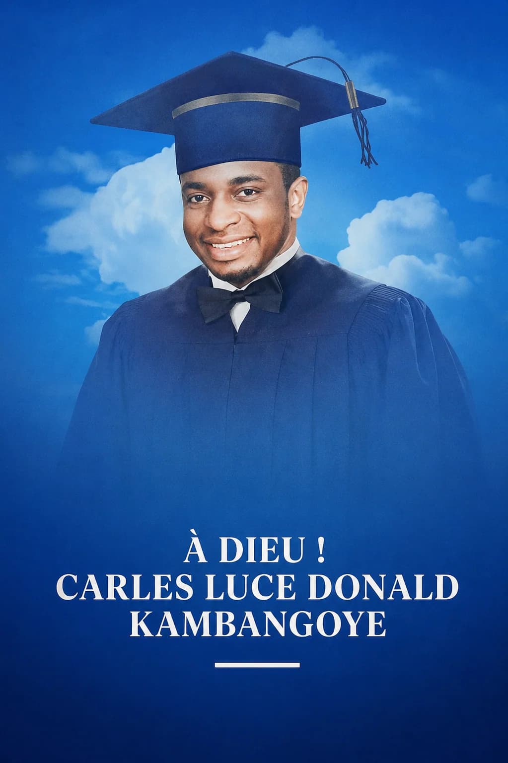 Portrait académique commémoratif du Dr Carles Luce Donald Kambangoye