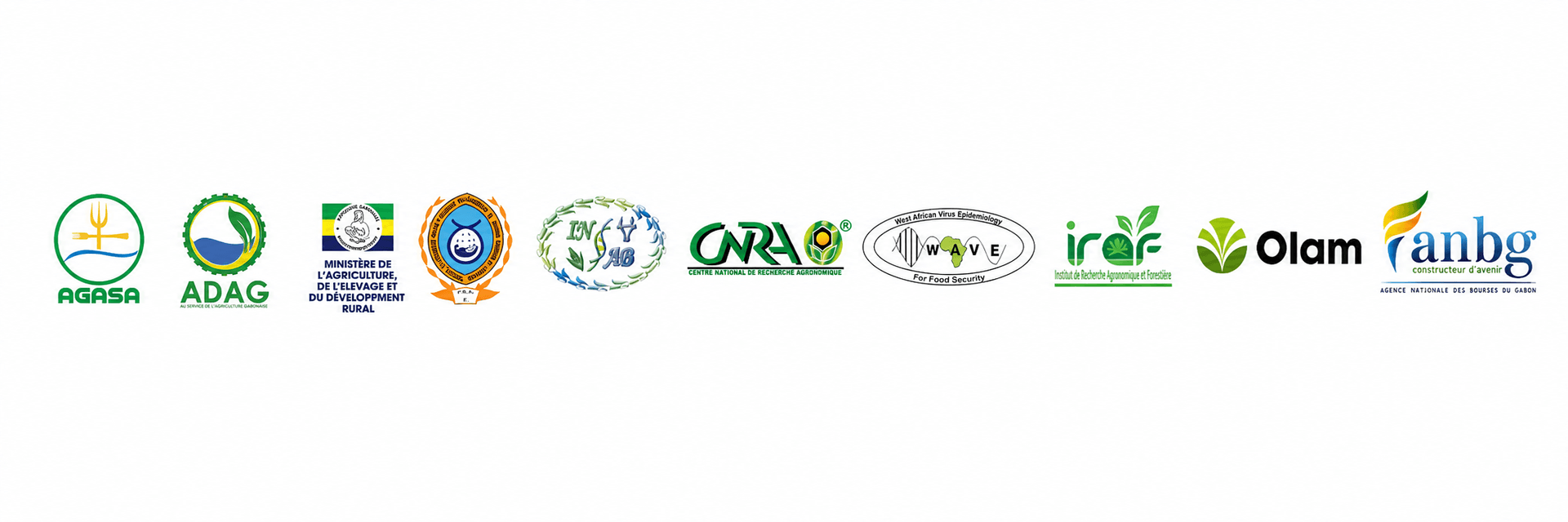 Logos des partenaires du domaine agronomique reproduits dans le prospectus ESA