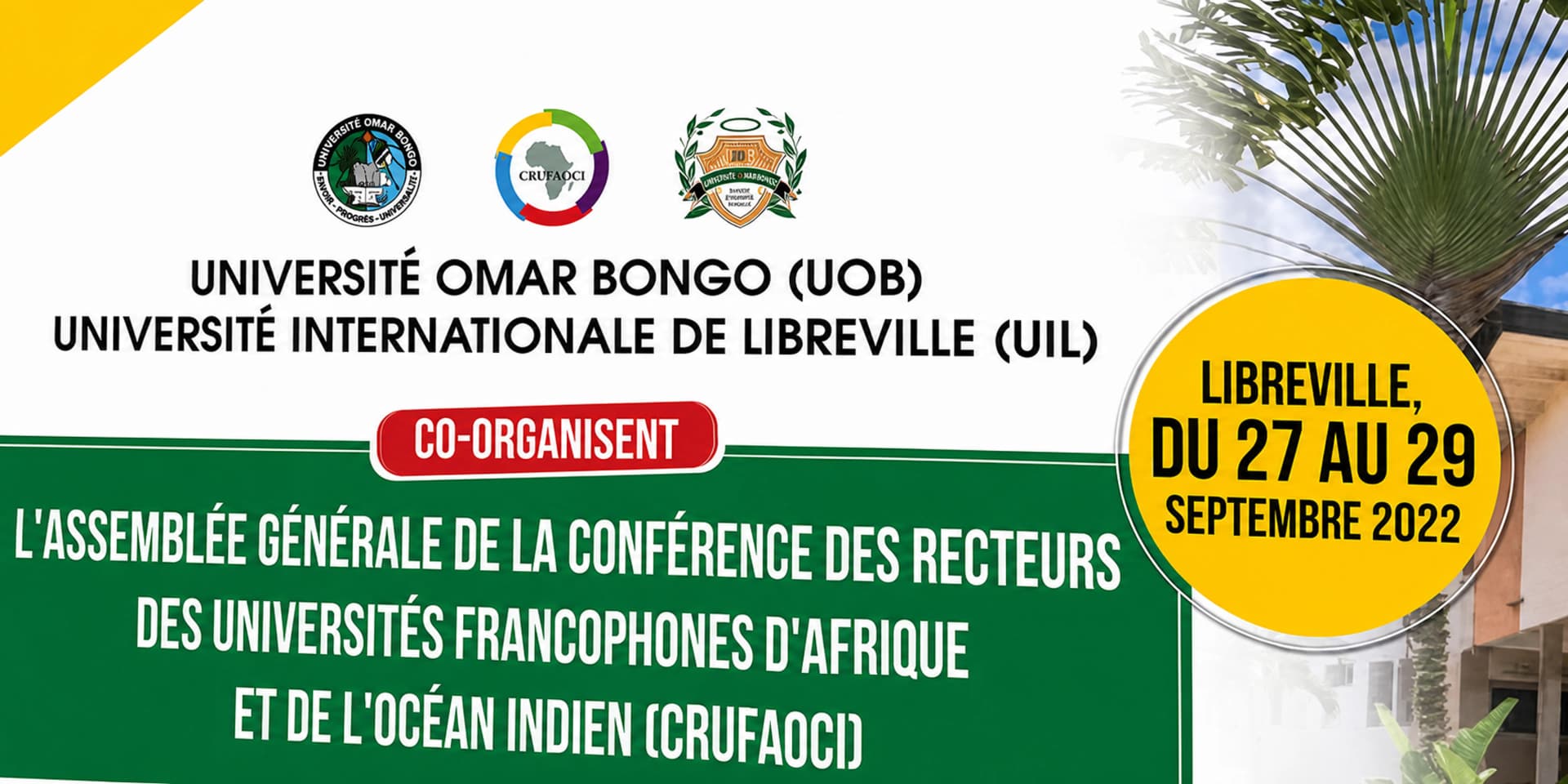La CRUFAOCI a tenu son Assemblée Général à Libreville au sein de l’UIL