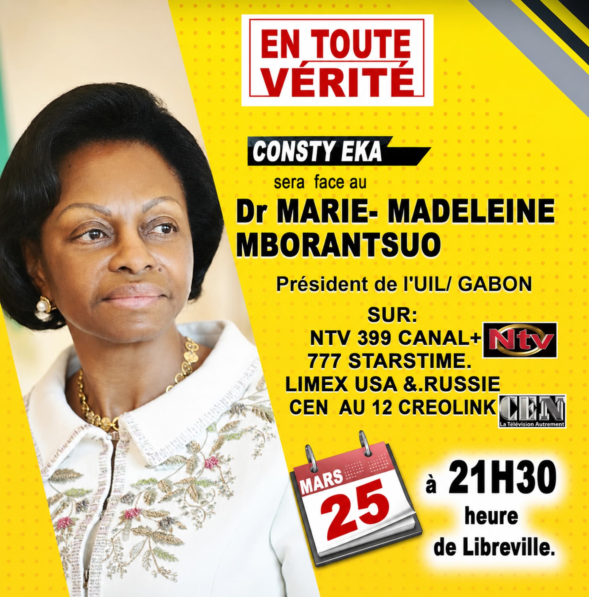 L’interview du Dr Marie-Madeleine MBORANTSUO, Président de l’Institution Internationale Berthe et Jean « Si recevoir est une joie, donner est un plaisir »